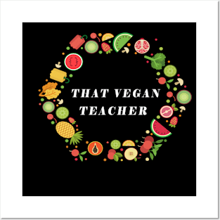 That vegan teacher, Posters and Art